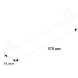 Drążek na ręczniki L500