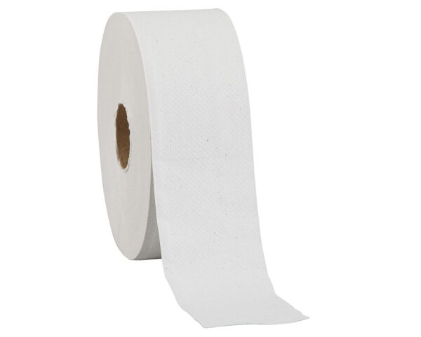 Papier toaletowy MERIDA OPTIMUM, biały, średnica 23 cm, długość 210 m, dwuwarstwowy, zgrzewka 6 szt., ECOLABEL Papier toaletowy MERIDA OPTIMUM, biały, średnica 23 cm, długość 210 m, dwuwarstwowy, zgrzewka 6 szt., ECOLABEL