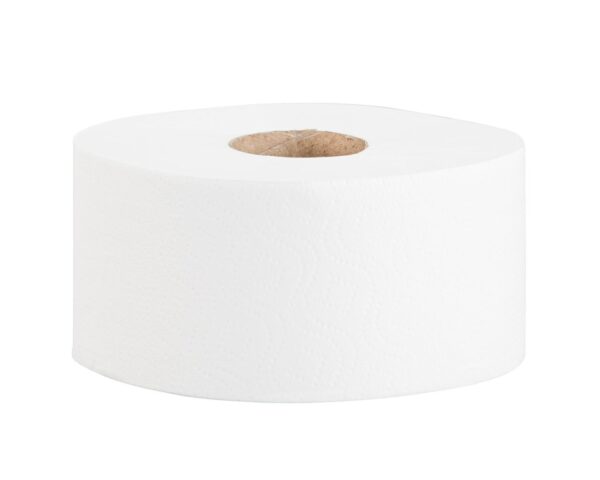 Papier toaletowy MERIDA TOP, biały, średnica 19 cm, długość 120 m, dwuwarstwowy, zgrzewka 12 szt., ECOLABEL Papier toaletowy MERIDA TOP, biały, średnica 19 cm, długość 120 m, dwuwarstwowy, zgrzewka 12 szt., ECOLABEL