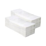 Ręczniki papierowe MERIDA TOP, białe, dwuwarstwowe, 2860 szt.