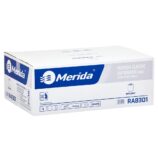 Ręczniki papierowe w roli z adaptorem MERIDA CLASSIC AUTOMATIC MAXI, białe, średnica 19,5 cm, długość 250 m, jednowarstwowe, karton 6 rolek