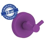 Wieszak podwójny MERIDA STELLA VIOLET LINE, fioletowy