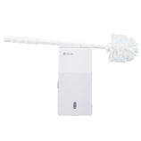 Szczotka do WC z uchwytem, mocowana do ściany MERIDA STELLA WHITE LINE, biała