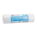 Prześcieradło medyczne w roli, celulozowe, dwuwarstwowe, szer. 50 cm, dł. 80 m, SUPER BIAŁE, karton 6 szt.