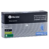 Rękawice winylowo - nitrylowe, niebieskie, rozmiar L, opakowanie 100 szt.