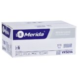 Ręczniki papierowe MERIDA CLASSIC, szare, jednowarstwowe, 5000 szt.