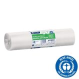 Worki na śmieci 120 l, MERIDA OPTIMUM BLUE ANGEL, białe, 70x110 cm, rolka 50 szt.