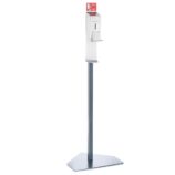 Stojak do dezynfekcji rąk z dozownikiem ze zbiornikiem 800 ml, z przyciskiem łokciowym MERIDA STELLA
