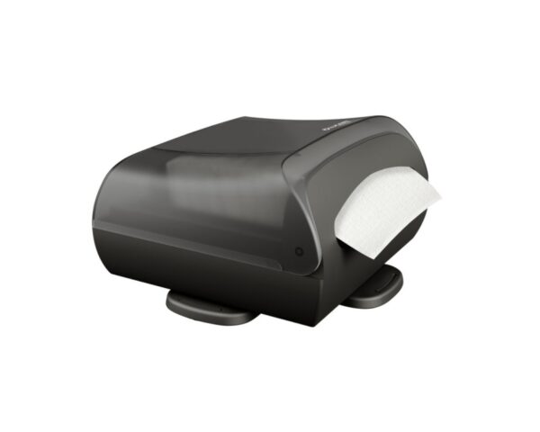 Pojemnik na serwetki gastronomiczne, czarny, tworzywo sztuczne, nablatowy, obrotowy Pojemnik na serwetki gastronomiczne, czarny, tworzywo sztuczne, nablatowy, obrotowy