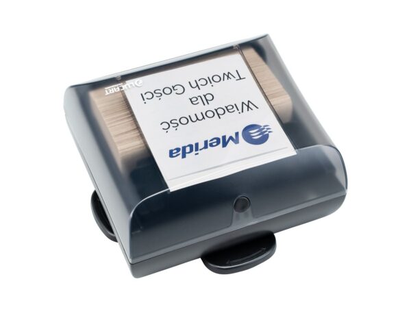 Pojemnik na serwetki gastronomiczne, czarny, tworzywo sztuczne, nablatowy, obrotowy Pojemnik na serwetki gastronomiczne, czarny, tworzywo sztuczne, nablatowy, obrotowy